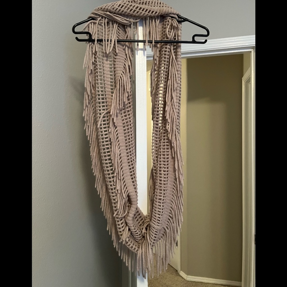 Pale Purple Infinity Scarf